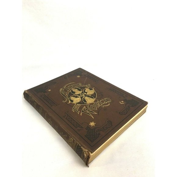 A Tour Of The World Volume Two Book Hardcover Copyright 1896 - Picture 2 of 8